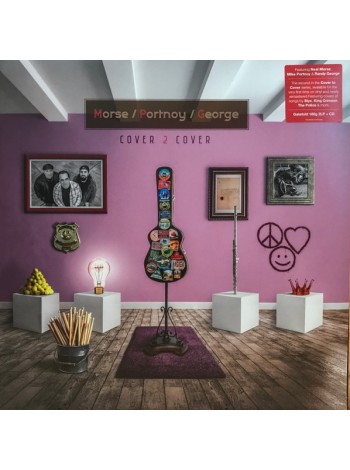 1401242		Morse / Portnoy / George – Cover 2 Cover  (Re 2021)  2LP+CD	"	Rock"	2012	Inside Out Music – IOMLP 554, Sony Music – 19439763501	S/S	Europe	Remastered	2012