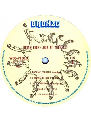 1402951		Uriah Heep – Look At Yourself  no OBI	Hard Rock, Prog Rock, Classic Rock	1971	Bronze – WBS-71018	NM/NM	Japan	Remastered	1977