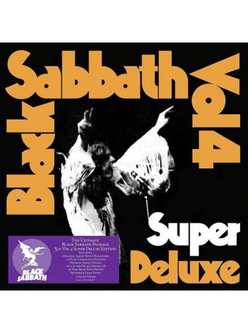 35015043	 	 Black Sabbath – Black Sabbath Vol. 4 Super Deluxe, 5lp(B0X)	"	Hard Rock, Heavy Metal "	Black, 180 Gram, Box	1972	 BMG – BMGCAT462BOX	S/S	 Europe 	Remastered	12.02.2021