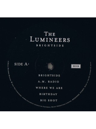 35001606	The Lumineers – Brightside 	" 	Folk Rock"	2022	Remastered	2022	"	Decca – 3573906 "	S/S	 Europe 