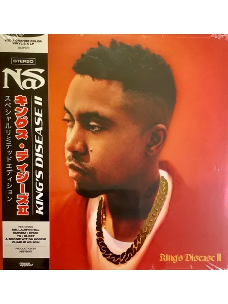 35001599	Nas – King's Disease II   2LP   (coloured)	" 	Hip Hop"	2021	Remastered	2023	" 	Mass Appeal – MSAP120"	S/S	 Europe 