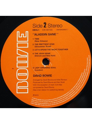 35014959	 	 David Bowie – Aladdin Sane	" 	Glam, Art Rock"	Black, 180 Gram, Gatefold	1973	" 	Parlophone – 0825646289431"	S/S	 Europe 	Remastered	26.02.2016