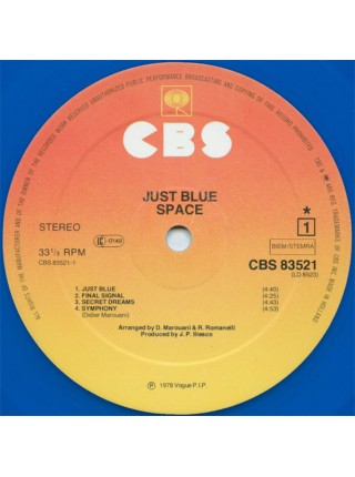 1403901		Space – Just Blue, Blue	Electronic, Disco	1978	CBS – CBS 83521, CBS – 83521, CBS – LD 8523	NM/NM	Germany	Remastered	1978