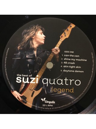 35016393	 	 Suzi Quatro – Legend - The Best Of	"	Rock, Pop "	Black, 2lp	2017	" 	Chrysalis – CRV1050"	S/S	 Europe 	Remastered	09.02.2018