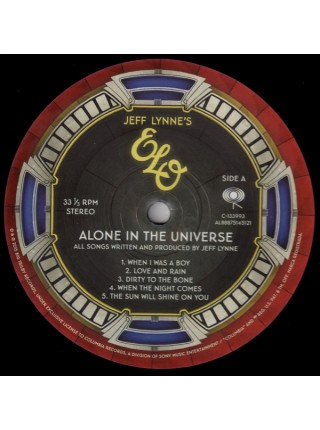 99011	Платиновая реплика музыкального альбома	Jeff Lynne's ELO – Alone In The Universe