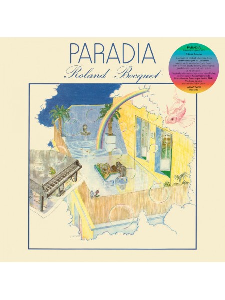 35016636	 	 Roland Bocquet – Paradia	 Leftfield, Ambient, Experimental	Black	1977	" 	We Release Whatever The Fuck We Want Records – WRWTFWW053"	S/S	 Europe 	Remastered	29.10.2021