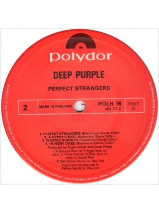 160897	Deep Purple – Perfect Strangers	"	Hard Rock, Heavy Metal"	1984	"	Polydor – POLH 16, Polydor – 823 777-1"	NM/NM-	England	Remastered	1984