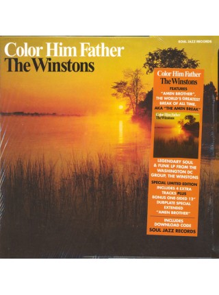 35005608		 The Winstons – Color Him Father	" 	Funk / Soul"	Black, LP+V12, Etched, Limited	1969	" 	Soul Jazz Records – SJR LP497"	S/S	 Europe 	Remastered	25.02.2022