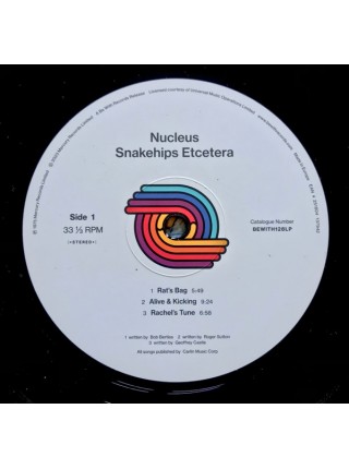 35007807		 Nucleus  – Snakehips Etcetera	" 	Fusion, Jazz-Rock"	Black	1975	" 	Be With Records – BEWITH128LP"	S/S	 Europe 	Remastered	26.05.2023