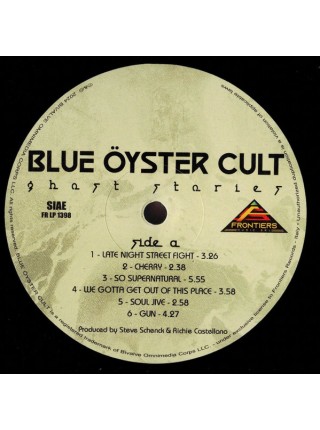 35015208	 	 Blue Öyster Cult – Ghost Stories	" 	Blues Rock, Hard Rock, Pop Rock"	Black	2024	" 	Frontiers Music SRL – FR LP 1398"	S/S	 Europe 	Remastered	19.04.2024