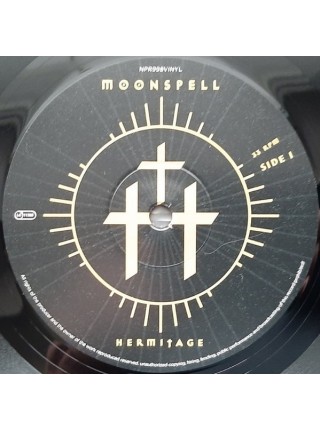 35005211		 Moonspell – Hermitage 2lp	" 	Gothic Metal"	Black, Gatefold, Limited	2021	" 	Napalm Records – NPR998VINYL"	S/S	 Europe 	Remastered	26.02.2021