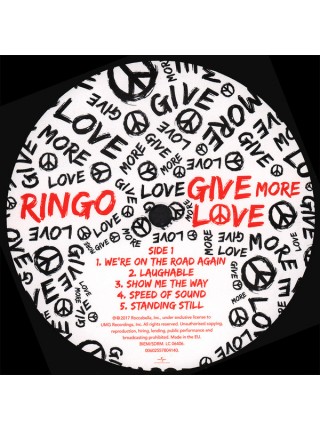 35003379	Ringo Starr - Give More Love	" 	Classic Rock"	   Black	2017	" 	Universal Music Group – 00602557804140"	S/S	 Europe 	Remastered	22.09.2017