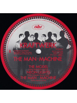 1403420	Kraftwerk – The Man Machine  (Re 1985),  no OBI	Electronic, Synth-pop, Electro	1978	Capitol Records – ECS-63028	NM/EX	Japan