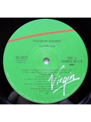 1403425		Culture Club ‎– Waking Up With The House On Fire	Downtempo, Synth-pop, Reggae-Pop	1984	Virgin ‎– VIL-6072	NM/NM	Japan	Remastered	1984