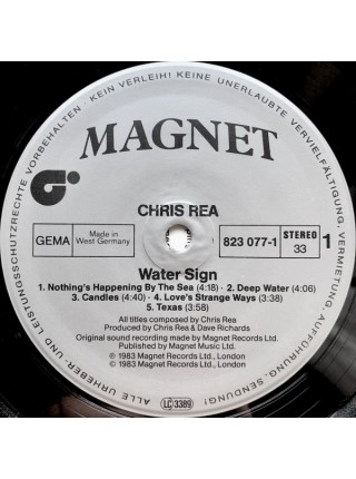 1403449	Chris Rea – Water Sign	Soft Rock	1983	Magnet – 823 077-1	NM/NM	Germany