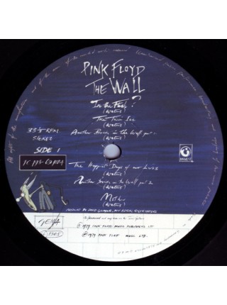1403452	Pink Floyd ‎– The Wall  2lp	Prog Rock	1979	EMI Electrola – 1C 198-63 410/11, Harvest – 1C 198-63 410/11	ЕХ+/NM	Germany