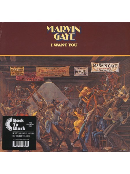 35005756	 Marvin Gaye – I Want You	" 	Funk / Soul"	1976	" 	Tamla – 0600753534274, Tamla – T6-342SL"	S/S	 Europe 	Remastered	27.05.2016