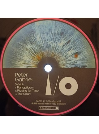 35008170		 Peter Gabriel – I/O (Bright-Side Mixes), 2LP	" 	Art Rock, Pop Rock"	Black, Gatefold	2023	" 	Real World Records – PGLP21"	S/S	 Europe 	Remastered	01.12.2023