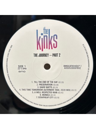 35008187	 The Kinks – The Journey - Part 2, 2lp	" 	Beat, Baroque Pop, Rock & Roll"	2023	" 	BMG – BMGCAT804DLP"	S/S	 Europe 	Remastered	17.11.2023