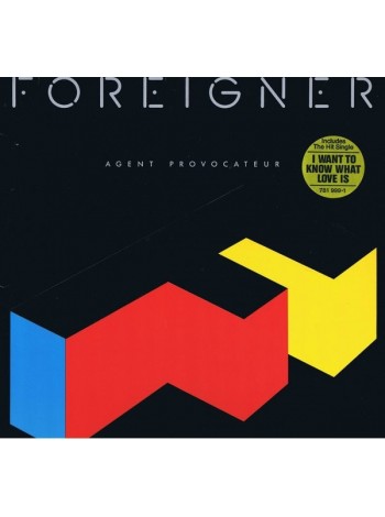 1402238		Foreigner - Agent Provocateur	Pop Rock	1984	Atlantic – 781 999-1	NM/EX	Germany	Remastered	1984