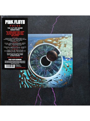 35085499	Pink Floyd – Pulse 	4 LP	        Psychedelic Rock, Prog Rock	Black, 180 Gram, Box, Limited	1995	"	Pink Floyd Records – PFRLP17"	S/S	 Europe 	Remastered	18.05.2018