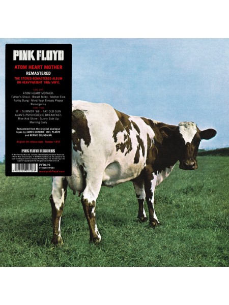 35085500	 Pink Floyd – Atom Heart Mother	 	" 	Psychedelic Rock, Prog Rock"	Black, 180 Gram, Gatefold	1970	"	Pink Floyd Records – PFRLP5"	S/S	 Europe 	Remastered	16.09.2016