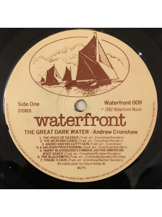 1400025		Andrew Cronshaw ‎– The Great Dark Water	Electronic, Folk	1982	Waterfront Records ‎– WF 009	NM/EX	UK	Remastered	1982
