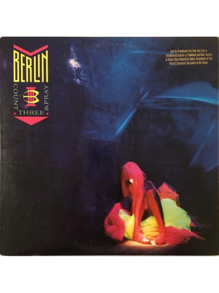 500744	Berlin – Count Three & Pray	"	Pop Rock, Synth-pop"	1986	"	Geffen Records – GHS 24121"	NM/EX	USA