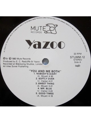 500743	Yazoo – You And Me Both	"	Synth-pop"	1983	"	Mute – STUMM 12, Mute – STUMM-12"	NM/NM	Sweden