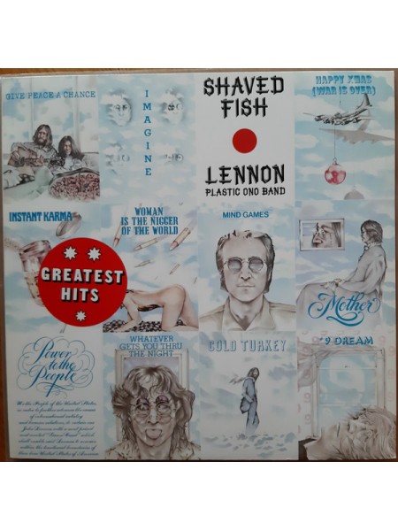 1402627	Lennon & The Plastic Ono Band – Shaved Fish  (Re unknown)	Classic Rock, Pop Rock	1975	Parlophone – 1C 064 10 5987 1, Parlophone – 064-10 5987 1	NM/NM	Europe