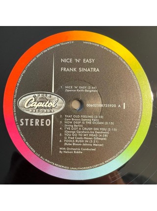 35007092	 Frank Sinatra – Nice 'N' Easy	" 	Jazz"	1960	" 	Capitol Records – 00602508725920"	S/S	 Europe 	Remastered	05.06.2020