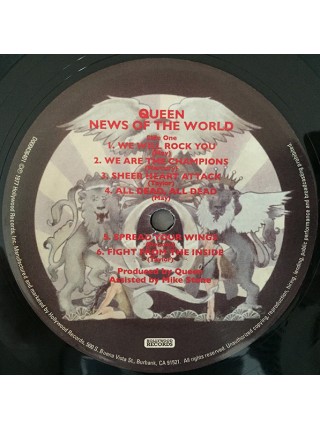 1700051		Queen – News Of The World	Hard Rock, Arena Rock	1977	"	Virgin EMI Records – 00602547202727"	S/S	Europe	Remastered	2015	BLACK