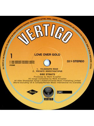 1700043		Dire Straits – Love Over Gold	"	Rock"	1982	"	Vertigo – 3752906"	S/S	"	Europe"	Remastered	2014	BLACK