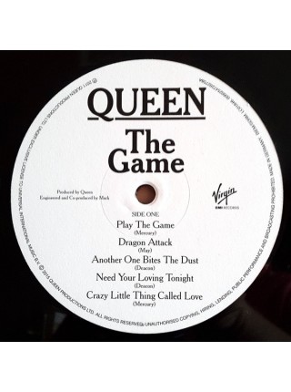 1700045		Queen – The Game	"	Pop Rock, Arena Rock"	1980	"	Virgin EMI Records – 00602547202758"	S/S	"	UK & Europe"	Remastered	2015	BLACK