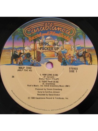 1402651	Lipps, Inc. ‎– Pucker Up	Electronic, Disco, Funk/Soul	1980	Casablanca – NBLP 7242	NM/NM	USA