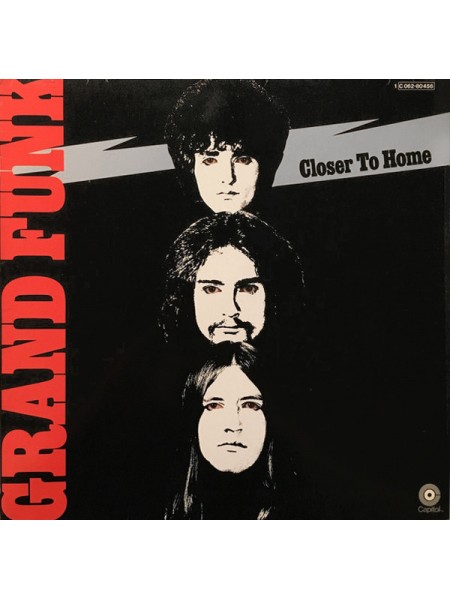 1402975	Grand Funk ‎Railroad – Closer To Home	Hard Rock, Classic Rock	1970	Capitol Records – 1 C 062-80 456, Capitol Records – 1 C 062-80456	EX/EX	Germany
