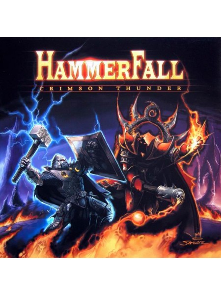 35015071	 	 HammerFall – Crimson Thunder - 20 Year Anniversary Edition	" 	Power Metal, Heavy Metal"	Silver, Triplefold, Limited, 2lp	2002	" 	Nuclear Blast – NBR 69267"	S/S	 Europe 	Remastered	28.04.2023