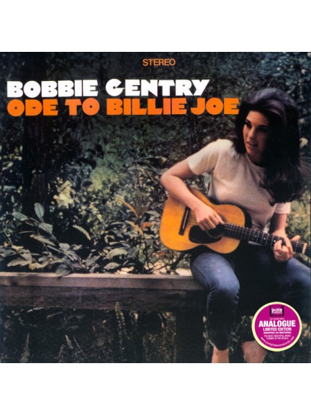 35015172	 	 Bobbie Gentry – Ode To Billie Joe	"	Country Blues, Delta Blues, Soul "	Black, 180 Gram	1967	 Pure Pleasure Records – PPAN ST 2830	S/S	 Europe 	Remastered	21.06.2010