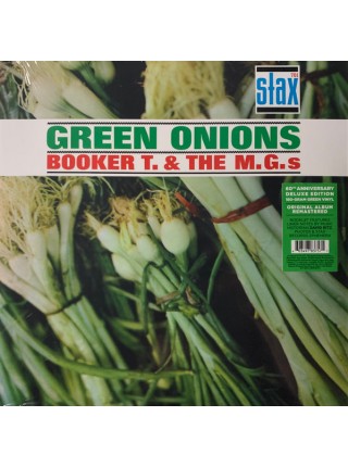 35003511	 Booker T. & The M.G.s – Green Onions (Mono) (coloured) 	" 	Rhythm & Blues, Soul"	1962	" 	Rhino Records (2) – RCV1 82255 / 603497837571, Stax – 701"	S/S	 Europe 	Remastered	2023