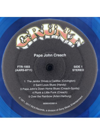 35003944	 Papa John Creach – Papa John Creach  (coloured)	" 	Blues Rock, Rock & Roll"	1971	" 	Culture Factory – CFU01143"	S/S	 Europe 	Remastered	2017