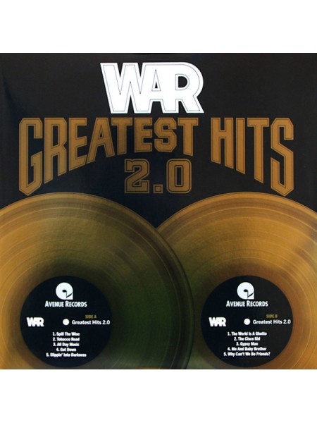 35003526	 War – Greatest Hits 2.0  2lp	" 	Funk / Soul"	2021	" 	Rhino Records (2) – R1 655988"	S/S	 Europe 	Remastered