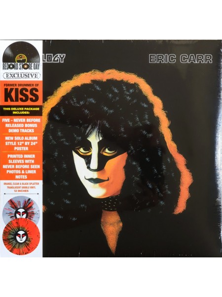 35003960	 Eric Carr (Kiss) – Rockology  (coloured) 2lp	" 	Hard Rock"	1999	" 	Culture Factory – CFU01242"	S/S	 Europe 	Remastered	2023