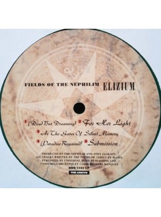 35003567	 Fields Of The Nephilim – Elizium   (coloured)	" 	Goth Rock"	1990	" 	Beggars Arkive – BBQ 2183 LP"	S/S	 Europe 	Remastered	2020