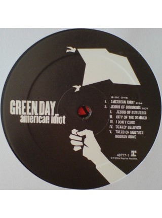 35007260		 Green Day – American Idiot  2lp	" 	Punk, Pop Rock, Pop Punk"	Black, Gatefold	2004	" 	Reprise Records – 9362-48777-1"	S/S	 Europe 	Remastered	01.10.2004