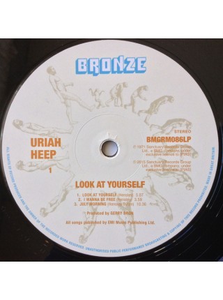 3000137		Uriah Heep – Look At Yourself	"	Hard Rock, Prog Rock"	1971	"	BMG – BMGRM086LP"	S/S	Europe	Remastered	2014