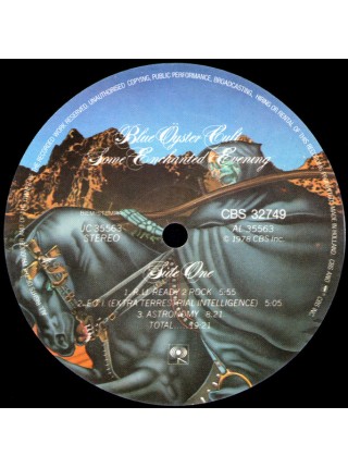 1403747		Blue Öyster Cult – Some Enchanted Evening  (Re unknown)	Hard Rock	1978	CBS – CBS 32749	NM/NM	Holland	Remastered	------