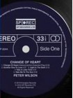 161294	Peter Wilson – Change Of Heart	"	Italo-Disco"	2019	"	SP Records (5) – SP LP 0044"	S/S	Europe	Remastered	2019