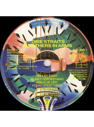 1405035		Dire Straits – Brothers In Arms		Classic Rock, Pop Rock, Soft Rock	1985	Vertigo – 824 499-1	EX+/EX+	Germany	Remastered	1985