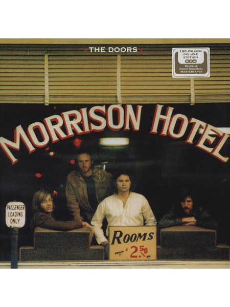 35002305	 The Doors – Morrison Hotel, Black, 180 Gram, Gatefold, Deluxe 	" 	Blues Rock"	1974	Remastered	2003	"	Elektra – 7559-60675-1 "	S/S	 Europe 