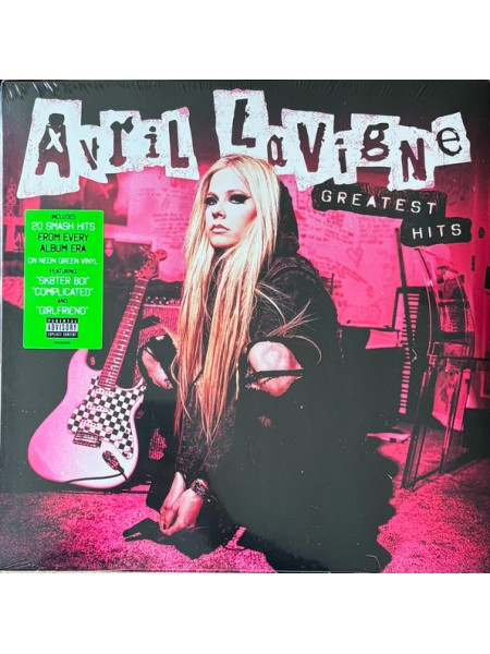 35016350	 	 Avril Lavigne – Greatest Hits	" 	Alternative Rock"	Neon Green, Limited, 2lp	2024	" 	Legacy – 19802803281"	S/S	 Europe 	Remastered	21.06.2024